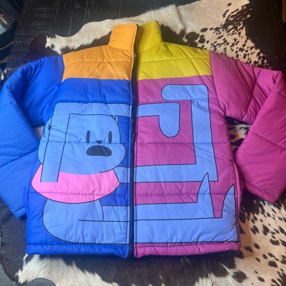 Gavin South puff zip up coat authentic size M - Picture 1 of 14